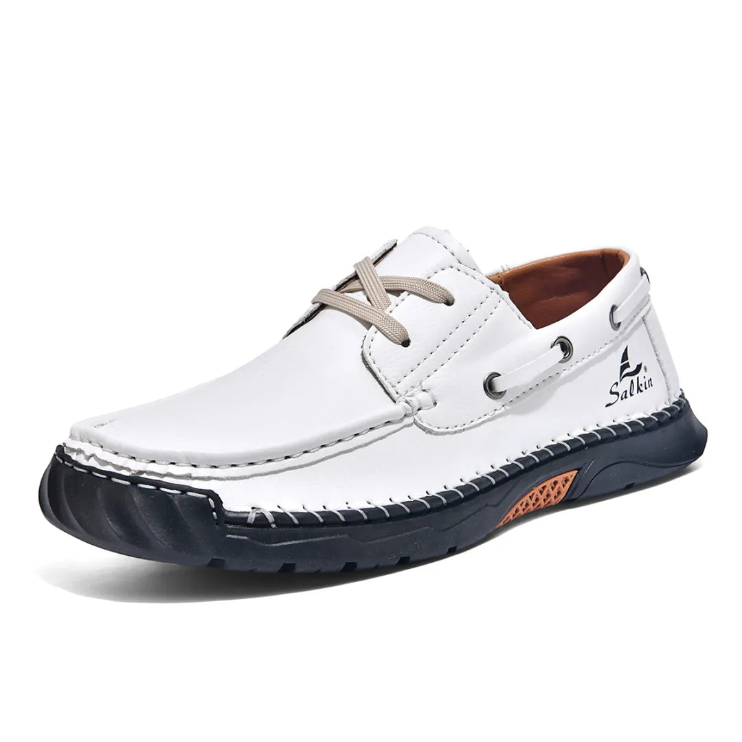 Men's Orthopedic Walking Boots - Built-In Arch Support Non-Slip Ankle Support Comfortable Hiking Boots