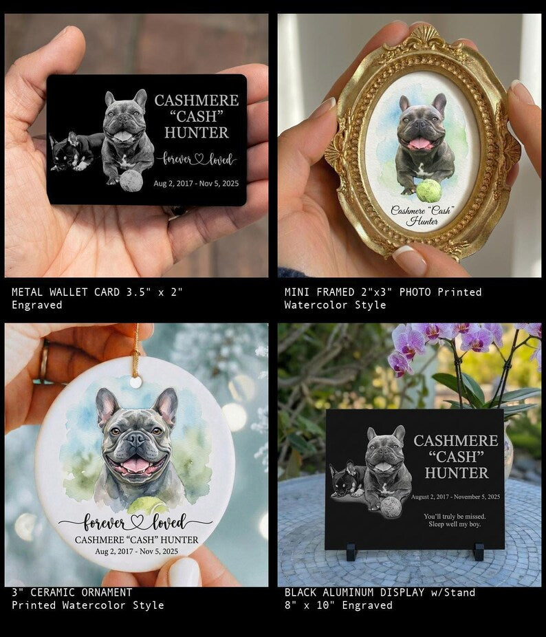 Personalized Pet Memorial Stone | Custom Grave Marker | Engraved Headstone for Cats & Dogs | Outdoor Animal Burial Monument | Pet Tombstone
