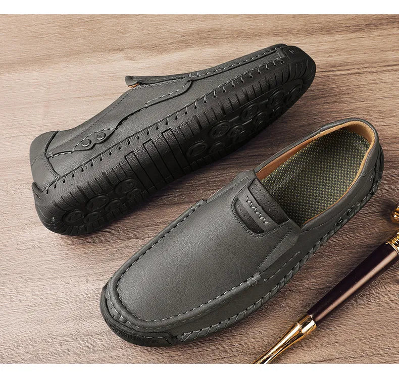 ⏰Ending Soon 70% OFF🔥Men's Classic Leather Slip-On Moc Loafers