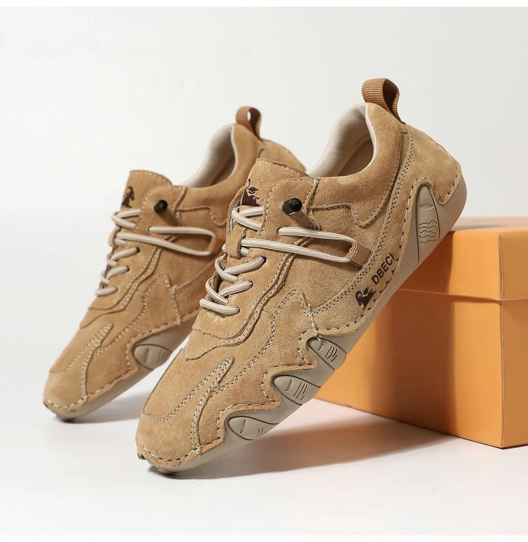 Top Layer Genuine Leather Popular Large Size Women'S Shoes Outdoor Casual Shoes Summer Sports Shoes