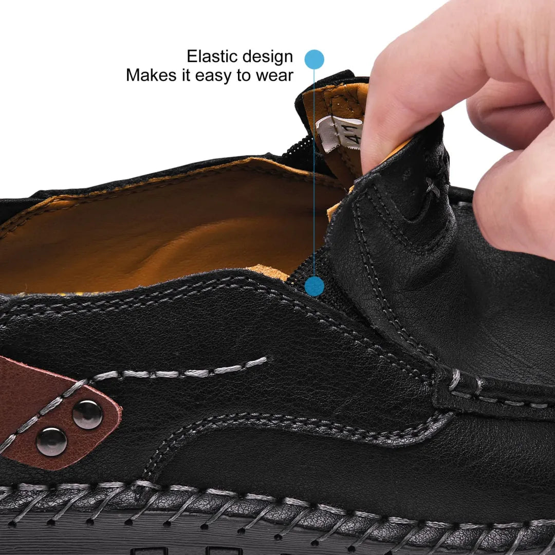 ⏰Last Day 70% OFF🔥Men's Handmade Genuine Leather Slip-On Loafers