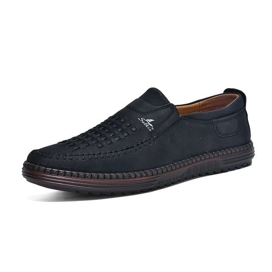 ⏰Limited Time 60% OFF - Men's Premium Cowhide Breathable Slip-On Driving Shoes