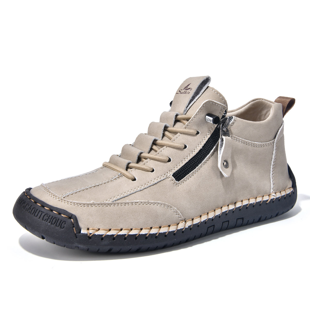 ⏰LAST DAY-70% OFF🛒Men's Outdoor Casual Leather Boots – Comfortable for Walking & Driving
