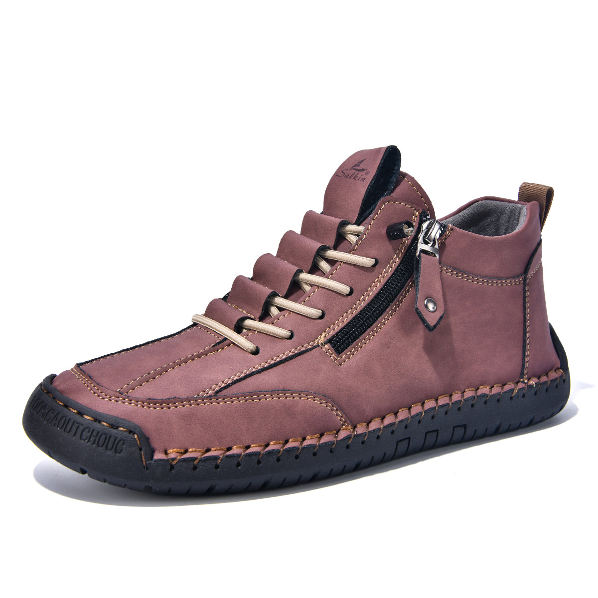 ⏰LAST DAY-70% OFF🛒Men's Outdoor Casual Leather Boots – Comfortable for Walking & Driving