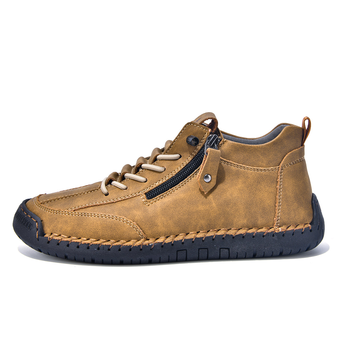 ⏰LAST DAY-70% OFF🛒Men's Outdoor Casual Leather Boots – Comfortable for Walking & Driving