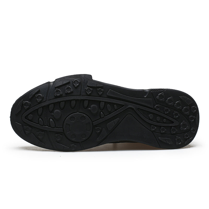 Men's Handmade Premium Leather Slip-On Driving Boots – Wide Toe, Arch Support, Waterproof, Non-Slip & Pressure-Relief Comfort