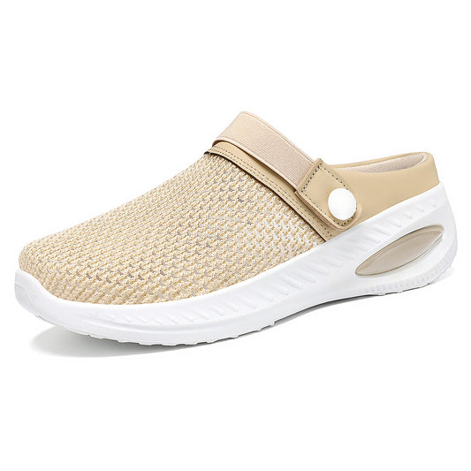 2026 New Women's Mule Sneakers - 2-Way Wear, Non-Slip & Shock-Absorbing