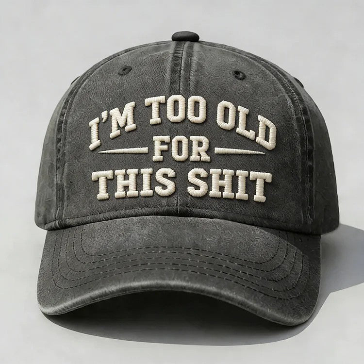 That's What I Do I Fix Stuff And I Know Things Embroidery Cap