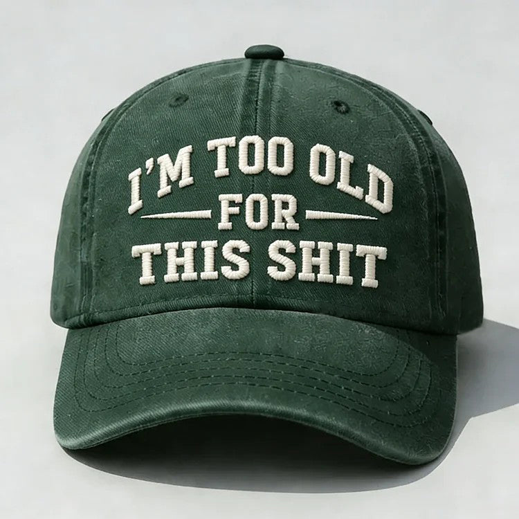 That's What I Do I Fix Stuff And I Know Things Embroidery Cap