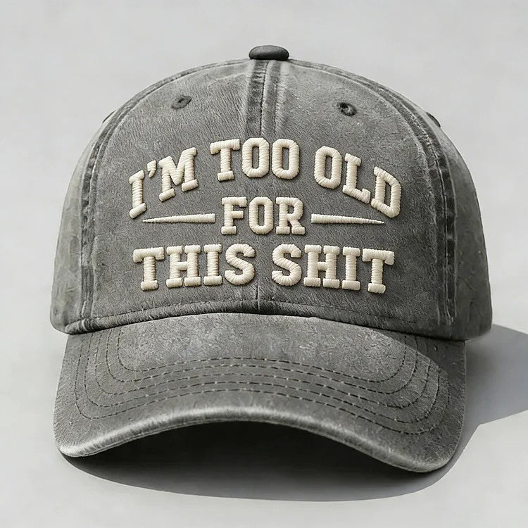 That's What I Do I Fix Stuff And I Know Things Embroidery Cap