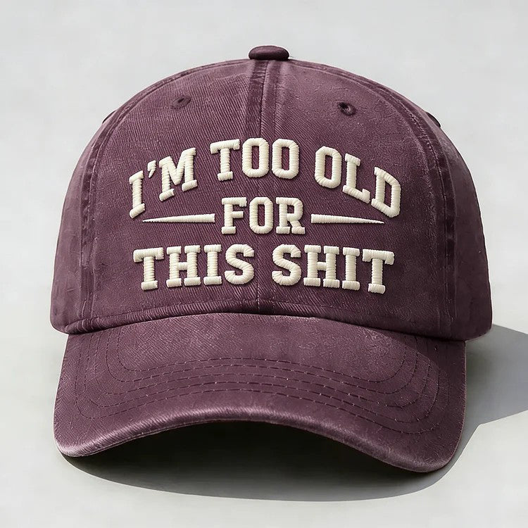 That's What I Do I Fix Stuff And I Know Things Embroidery Cap