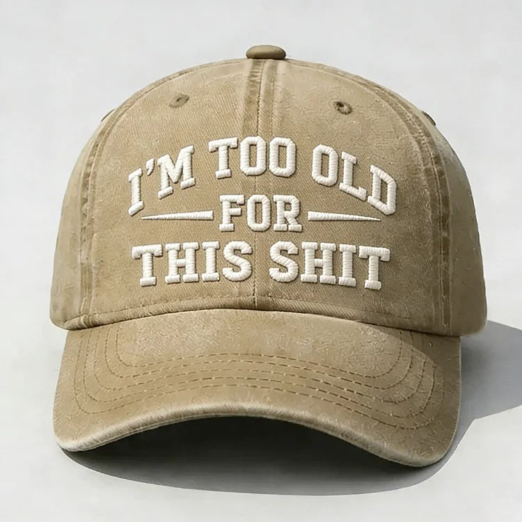 That's What I Do I Fix Stuff And I Know Things Embroidery Cap