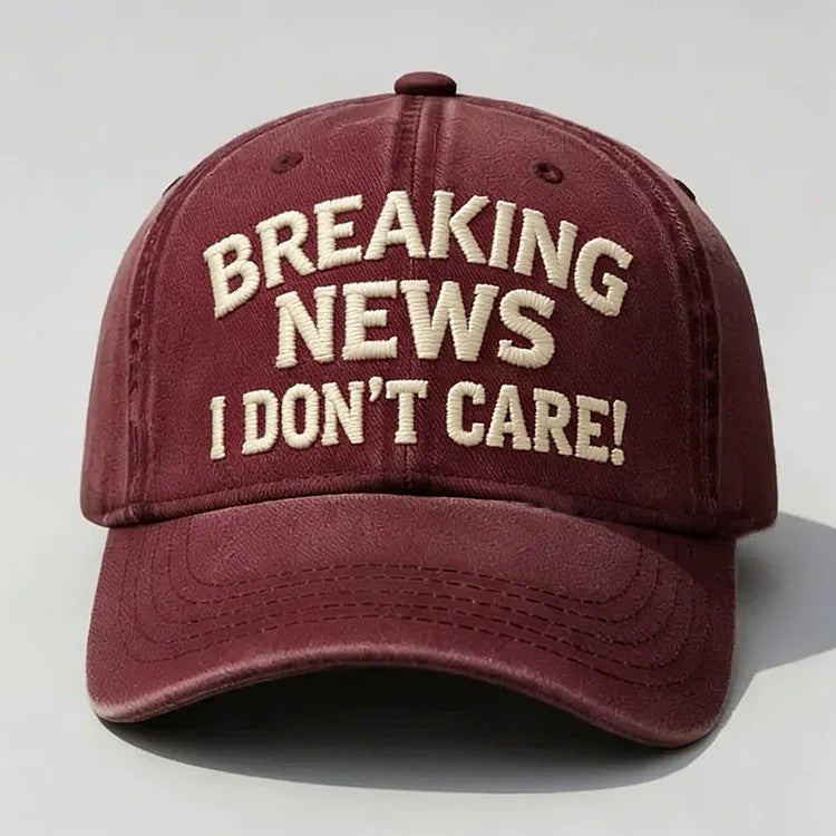 That's What I Do I Fix Stuff And I Know Things Embroidery Cap
