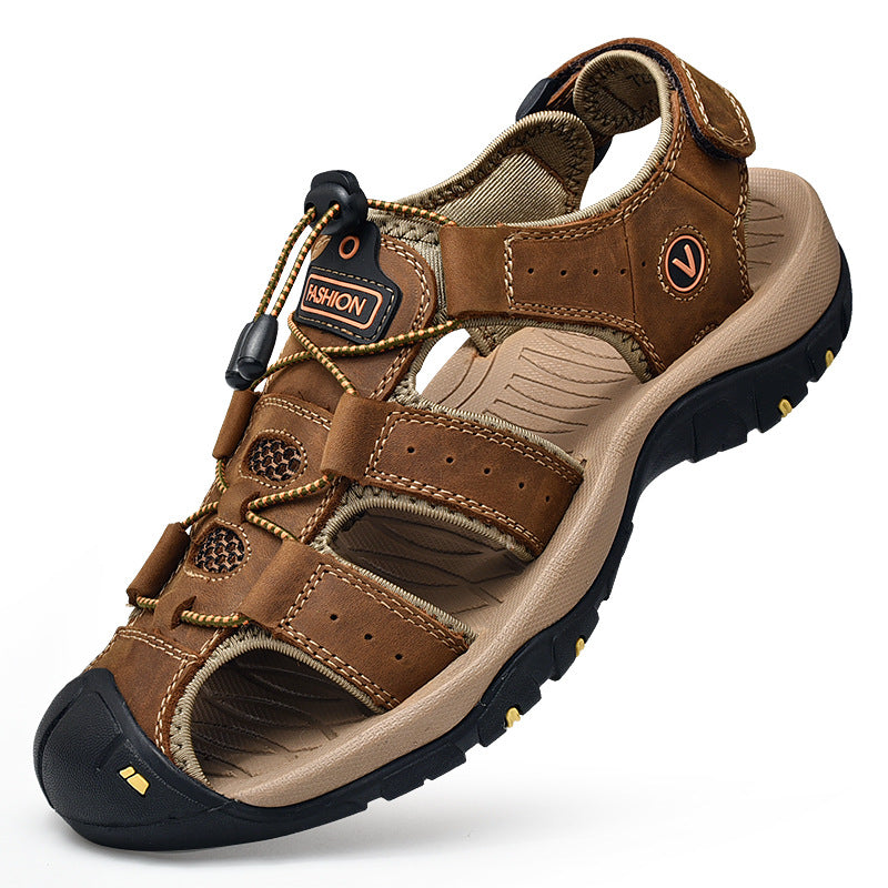 🎁 Don’t Miss 50% -The 2026 'Walking on Clouds' Leather Sandal That Thousands of Men Are Switching To