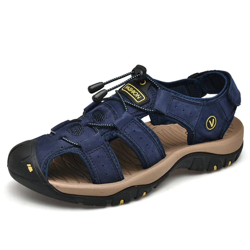 🎁 Don’t Miss 50% -The 2026 'Walking on Clouds' Leather Sandal That Thousands of Men Are Switching To