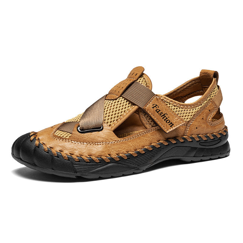 🎁 Don’t Miss 50% -The 2026 'Walking on Clouds' Leather Sandal That Thousands of Men Are Switching To