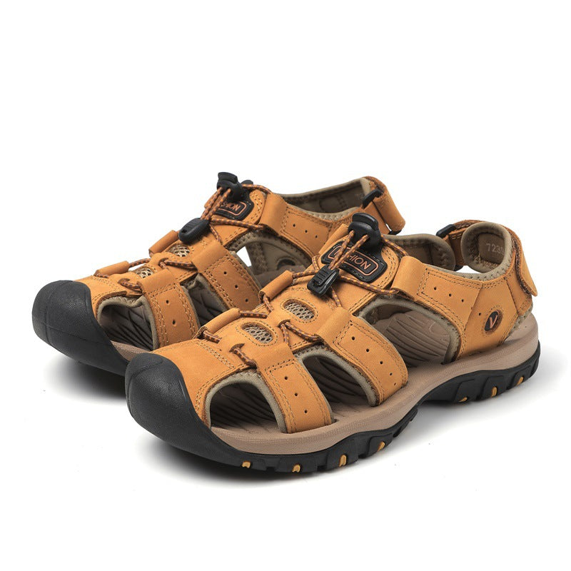 🎁 Don’t Miss 50% -The 2026 'Walking on Clouds' Leather Sandal That Thousands of Men Are Switching To