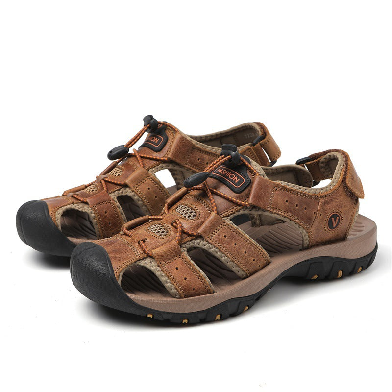 🎁 Don’t Miss 50% -The 2026 'Walking on Clouds' Leather Sandal That Thousands of Men Are Switching To