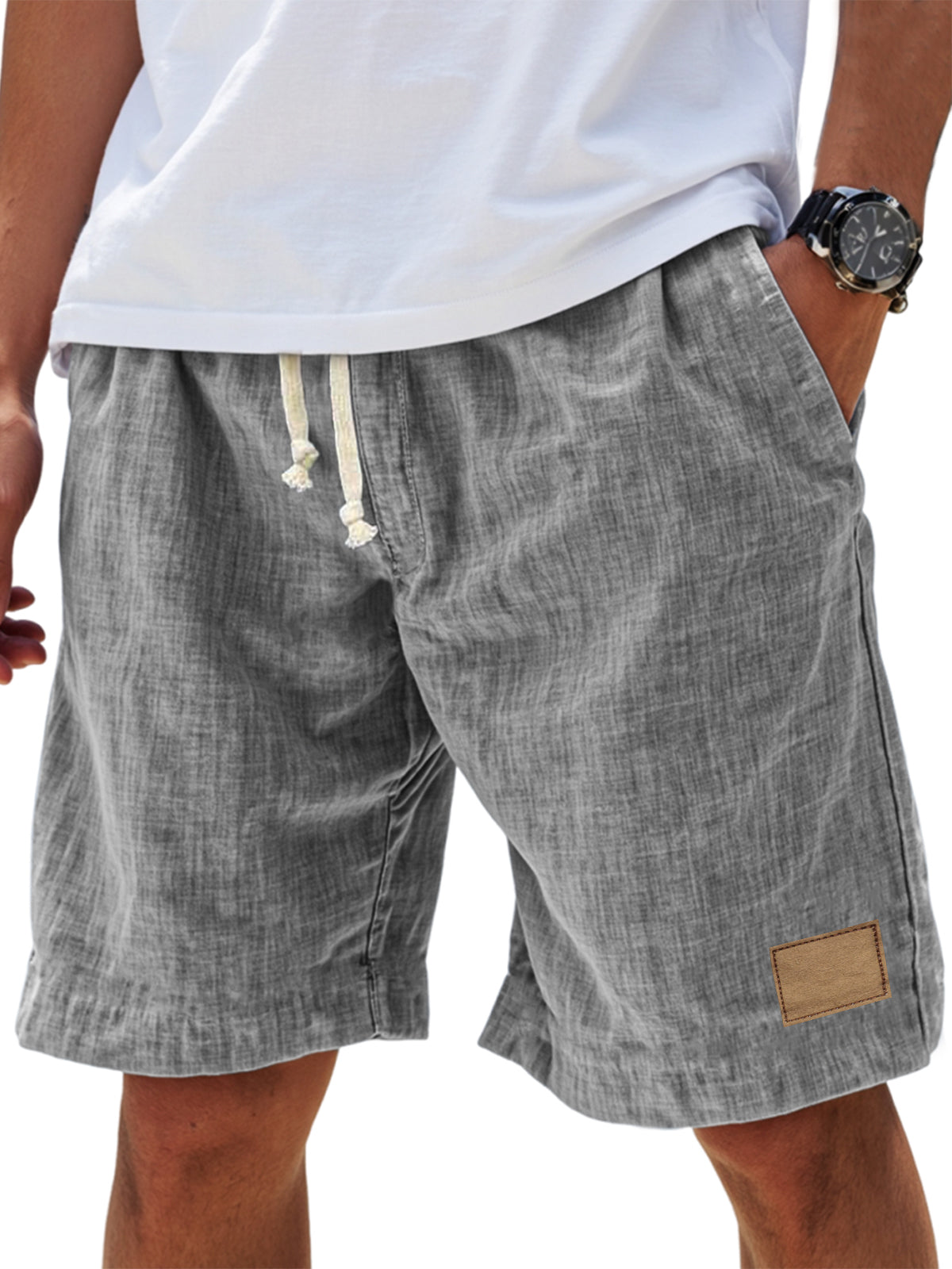 Stay Cool & Comfy All Summer – Breathable Linen Shorts
