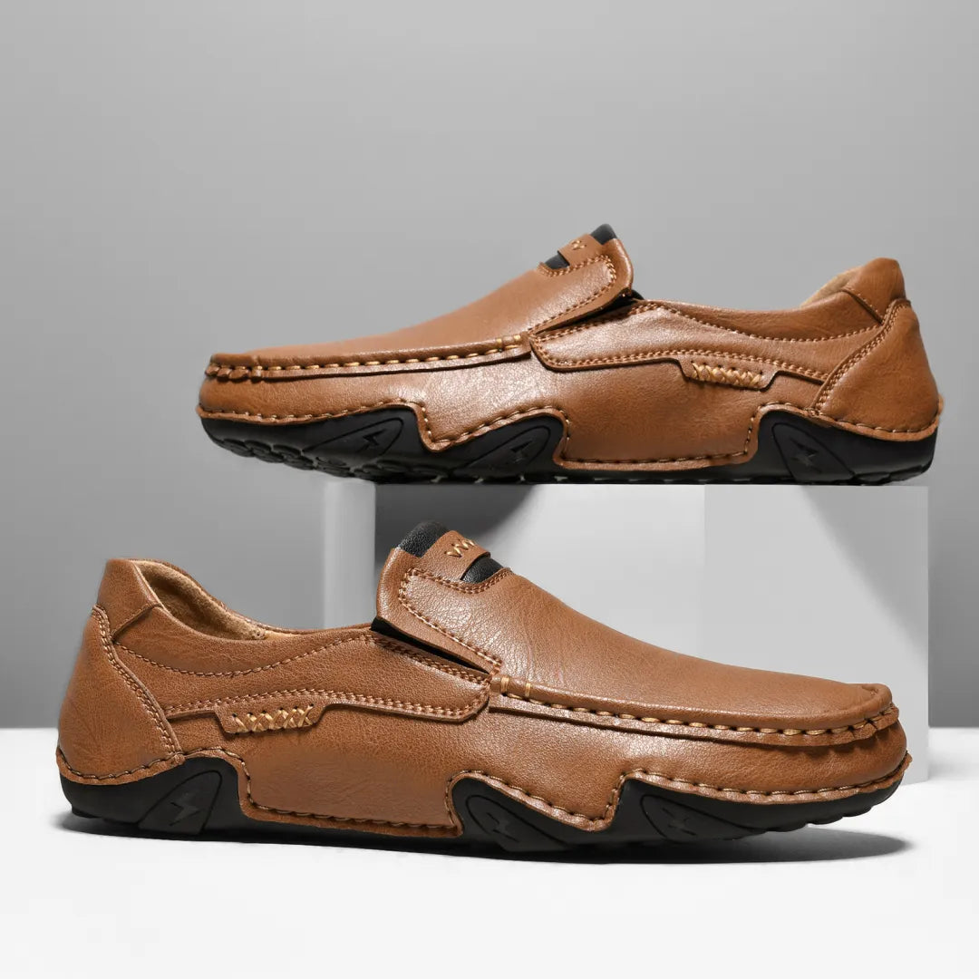 ⏰LAST DAY 60% OFF - Men's Summer Stitched Slip-On Loafers – Casual & Comfortable