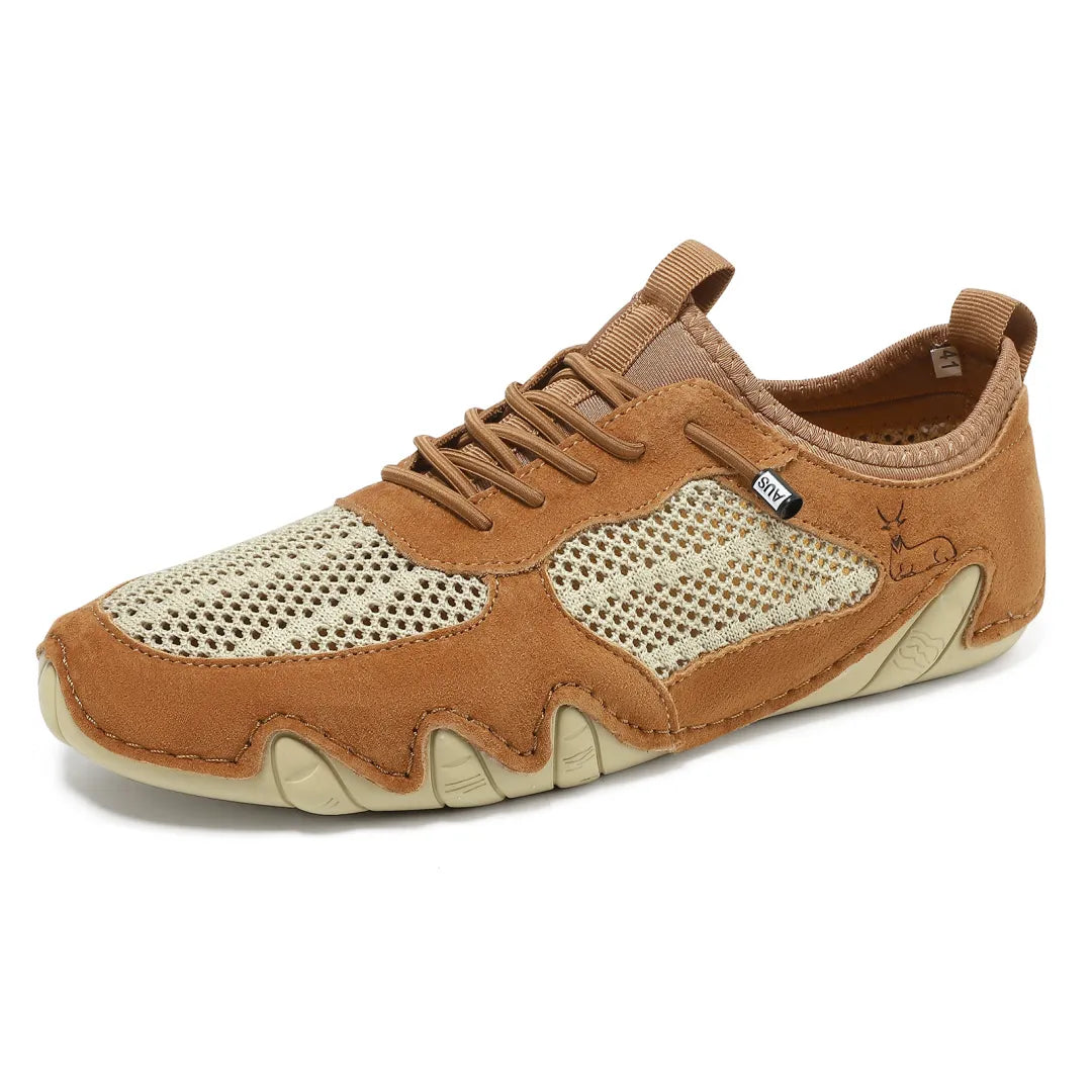 🔥On This Week Sale OFF 70%—Men'S Casual Sports Shoes Large Size Sewn Genuine Leather Mesh Shoes Octopus Men'S Shoes