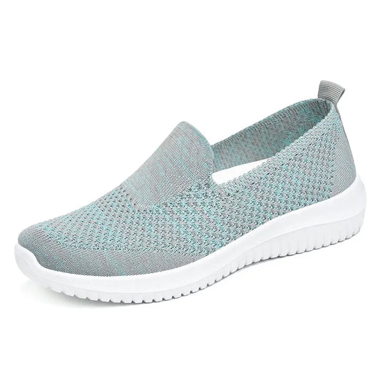 2024 new flying woven women's shoes