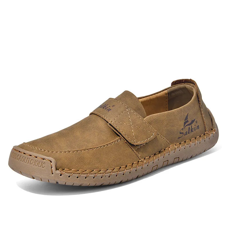 ⏰Last Day 70% OFF🔥Women's Premium Leather Hand-Stitched Slip-Ons
