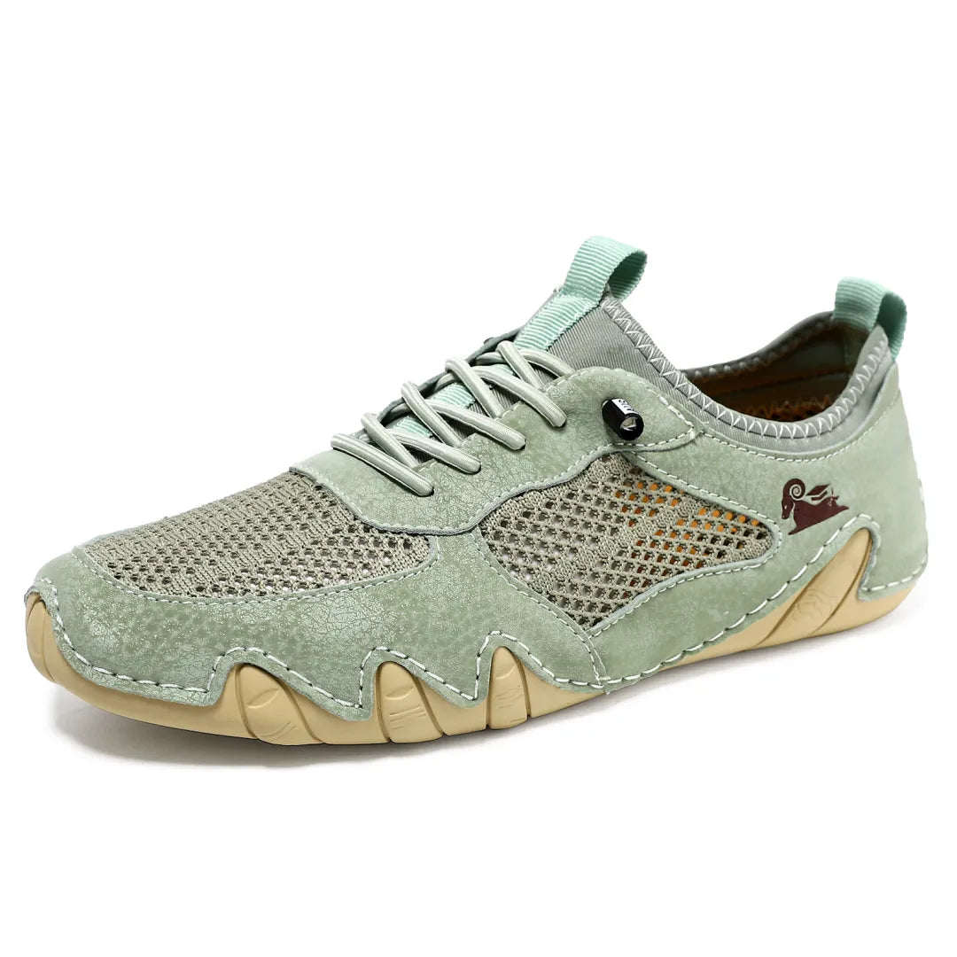 🔥On This Week Sale OFF 70%—Men'S Casual Sports Shoes Large Size Sewn Genuine Leather Mesh Shoes Octopus Men'S Shoes