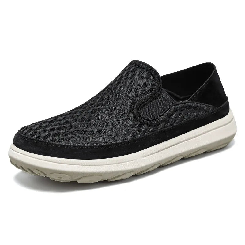 Shoes Men'S Casual Shoes Summer New Style Feiwei Breathable Non-Stinky Casual Shoes Soft Sole Lightweight