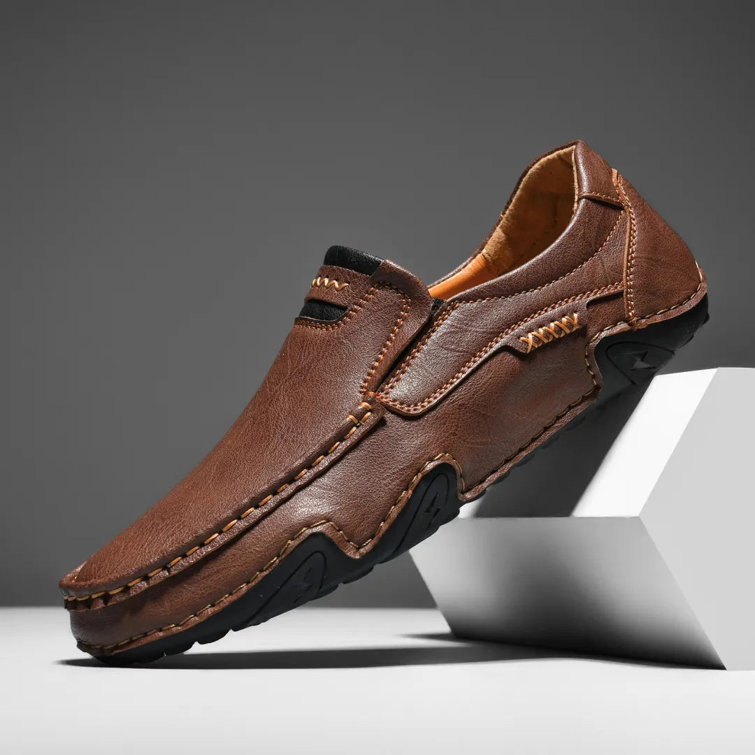 ⏰LAST DAY 60% OFF - Men's Summer Stitched Slip-On Loafers – Casual & Comfortable