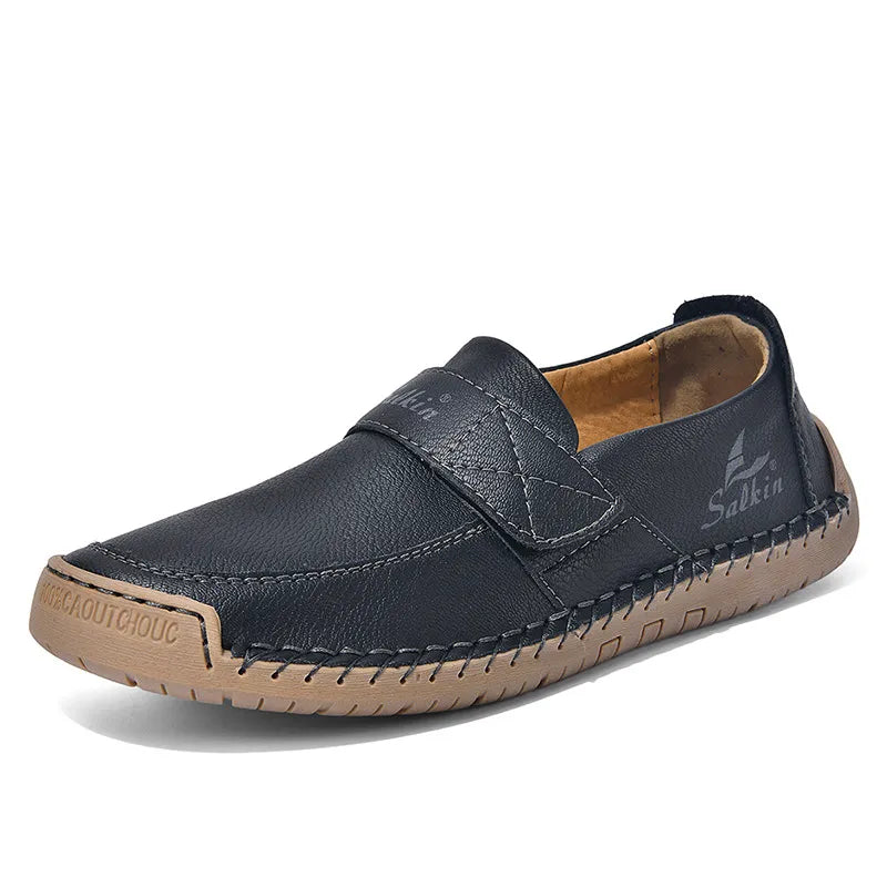 ⏰Last Day 70% OFF🔥Women's Premium Leather Hand-Stitched Slip-Ons