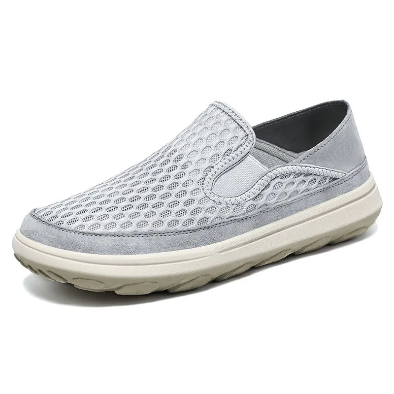 Shoes Men'S Casual Shoes Summer New Style Feiwei Breathable Non-Stinky Casual Shoes Soft Sole Lightweight