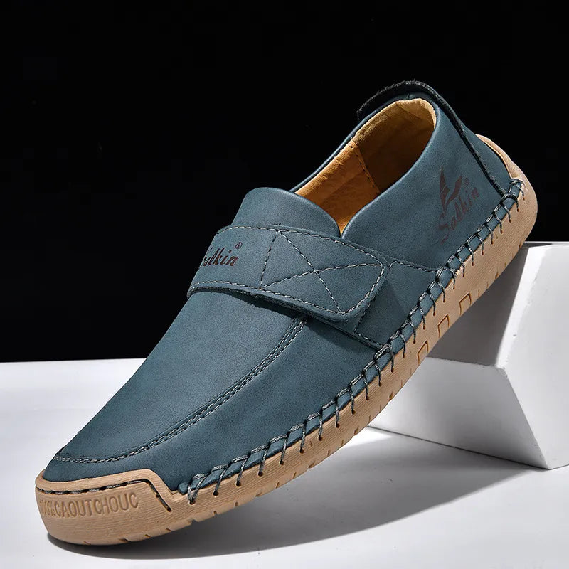 ⏰Last Day 70% OFF🔥Women's Premium Leather Hand-Stitched Slip-Ons
