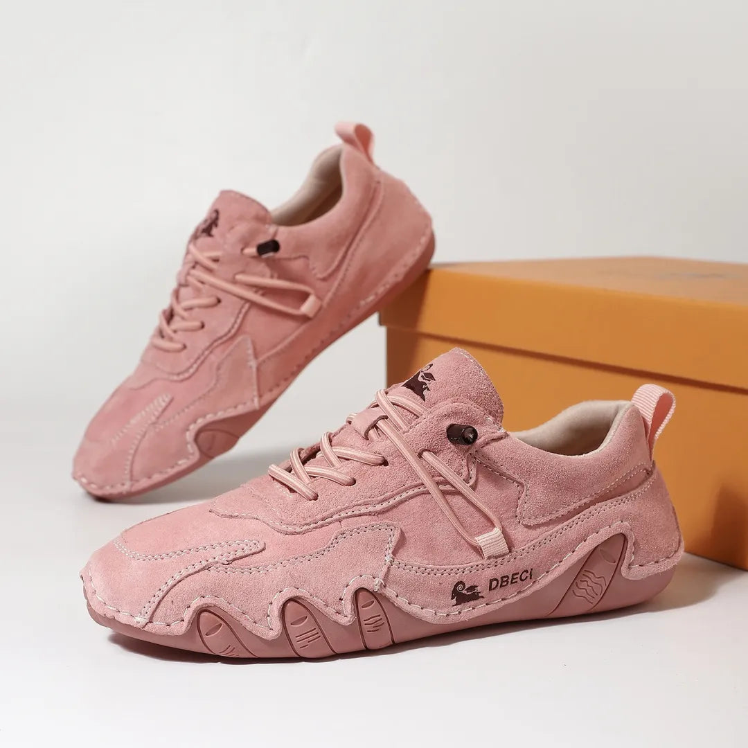 Top Layer Genuine Leather Popular Large Size Women'S Shoes Outdoor Casual Shoes Summer Sports Shoes