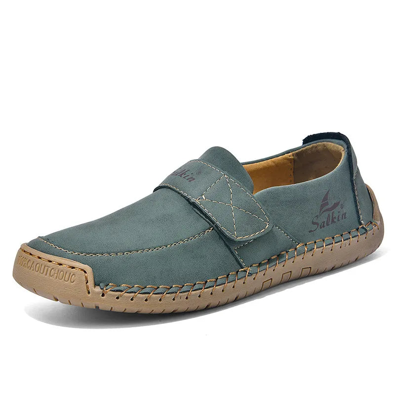⏰Last Day 70% OFF🔥Women's Premium Leather Hand-Stitched Slip-Ons