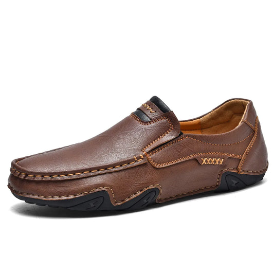 ⏰LAST DAY 60% OFF - Men's Summer Stitched Slip-On Loafers – Casual & Comfortable