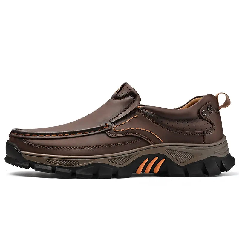 ⏰Promotion 50% OFF - Men's Orthopedic Comfortable Casual Genuine Leather Slip On Loafers