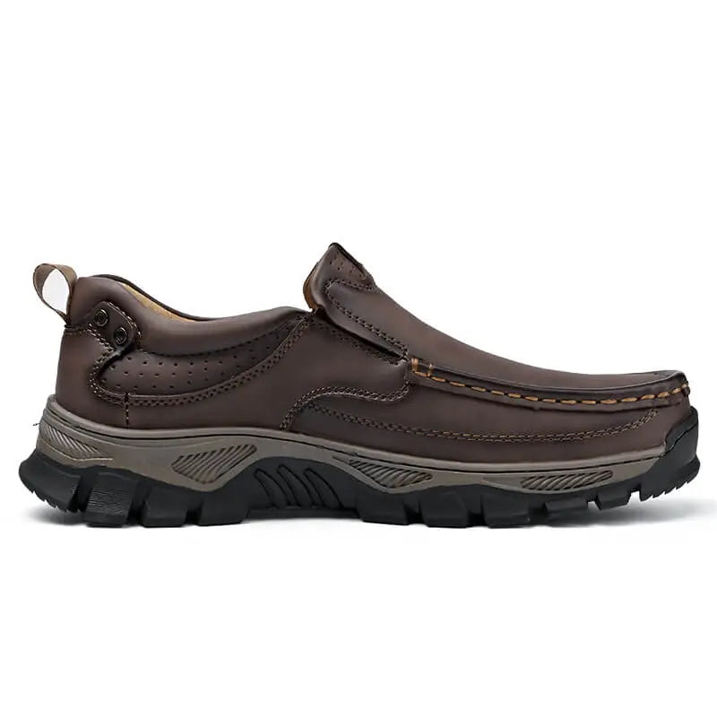 ⏰Promotion 50% OFF - Men's Orthopedic Comfortable Casual Genuine Leather Slip On Loafers