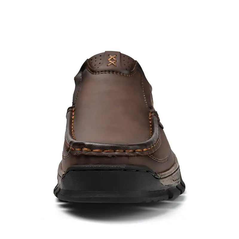 ⏰Promotion 50% OFF - Men's Orthopedic Comfortable Casual Genuine Leather Slip On Loafers