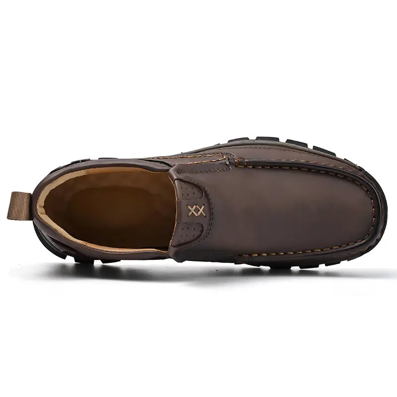 ⏰Promotion 50% OFF - Men's Orthopedic Comfortable Casual Genuine Leather Slip On Loafers