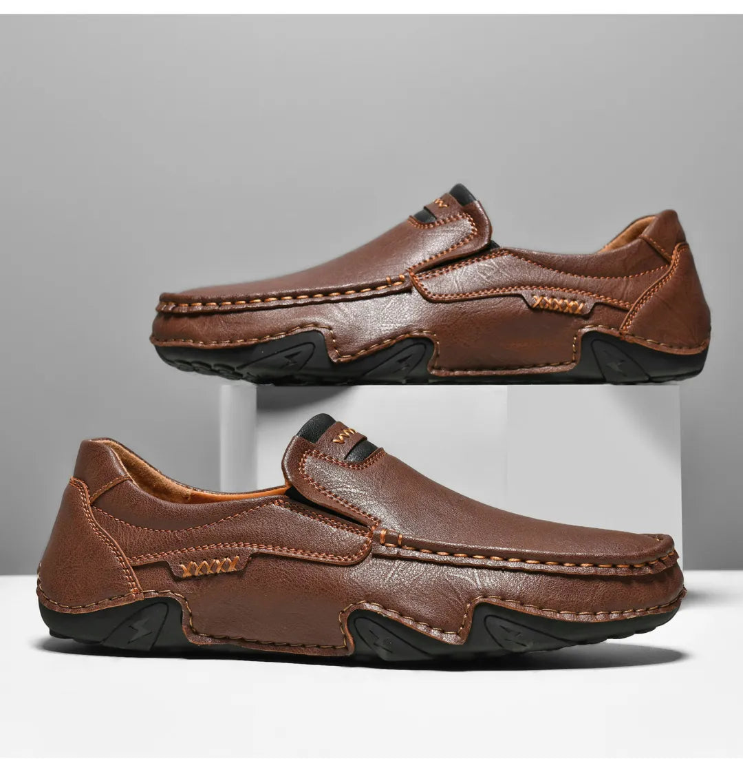 ⏰LAST DAY 60% OFF - Men's Summer Stitched Slip-On Loafers – Casual & Comfortable