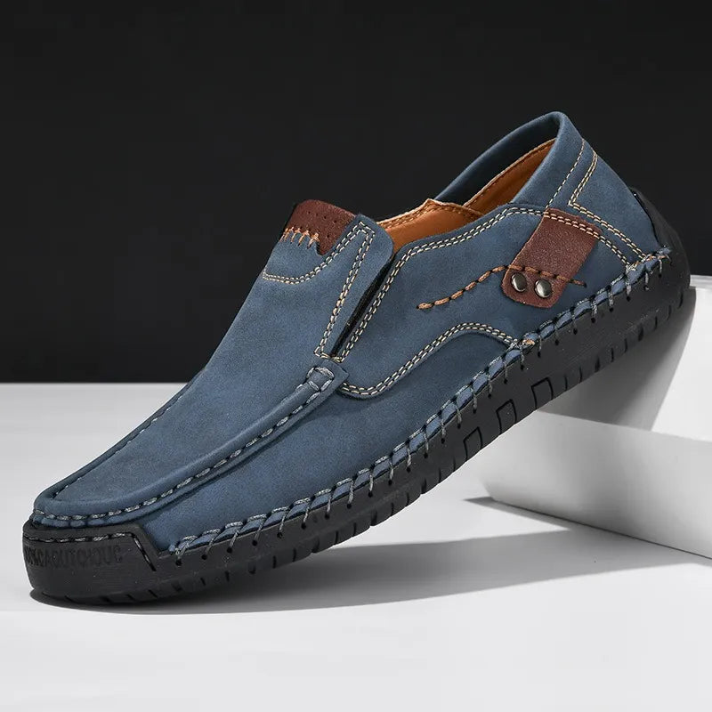 ⏰Last Day 70% OFF🔥Men's Handmade Genuine Leather Slip-On Loafers